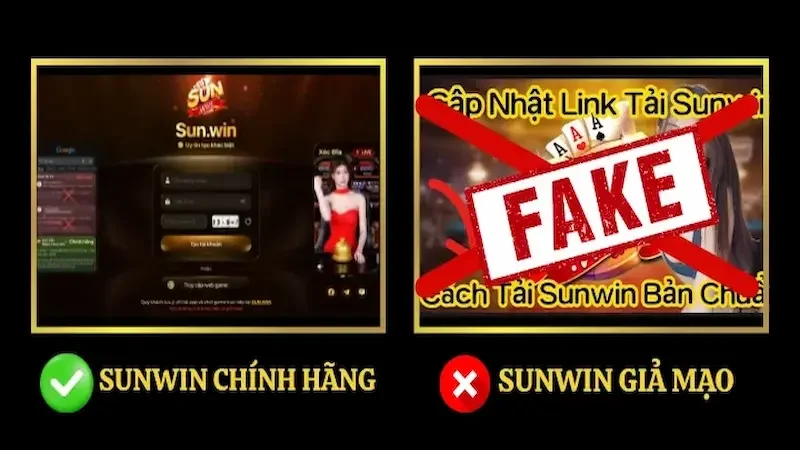 Hướng Dẫn Phân Biệt Thật Giả Sunwin Tại Sân Chơi EE88 1 Hậu quả newbie nhận về khi tham gia cổng game lừa đảo